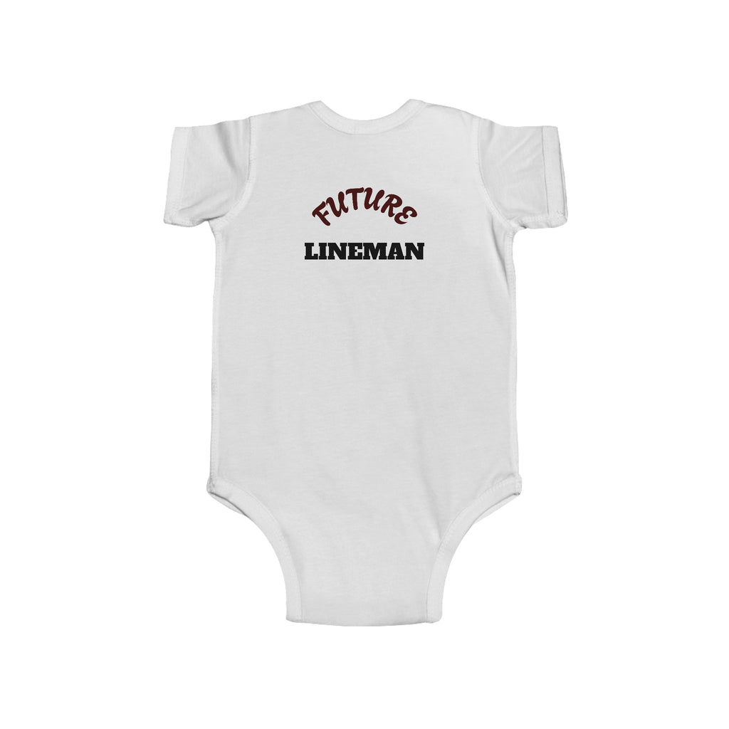 Lineman Coming soon Baby Bodysuit
