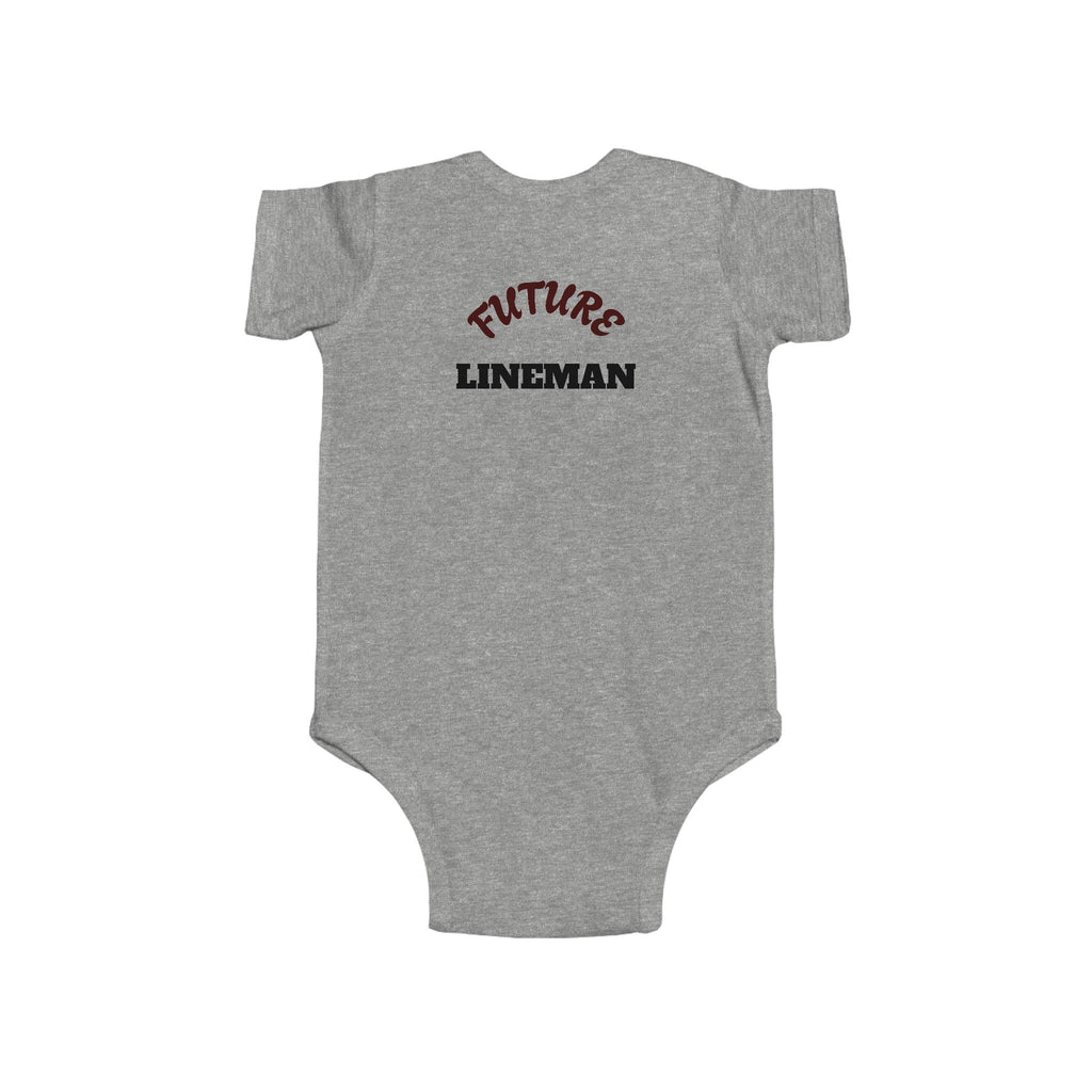 Lineman Coming soon Baby Bodysuit